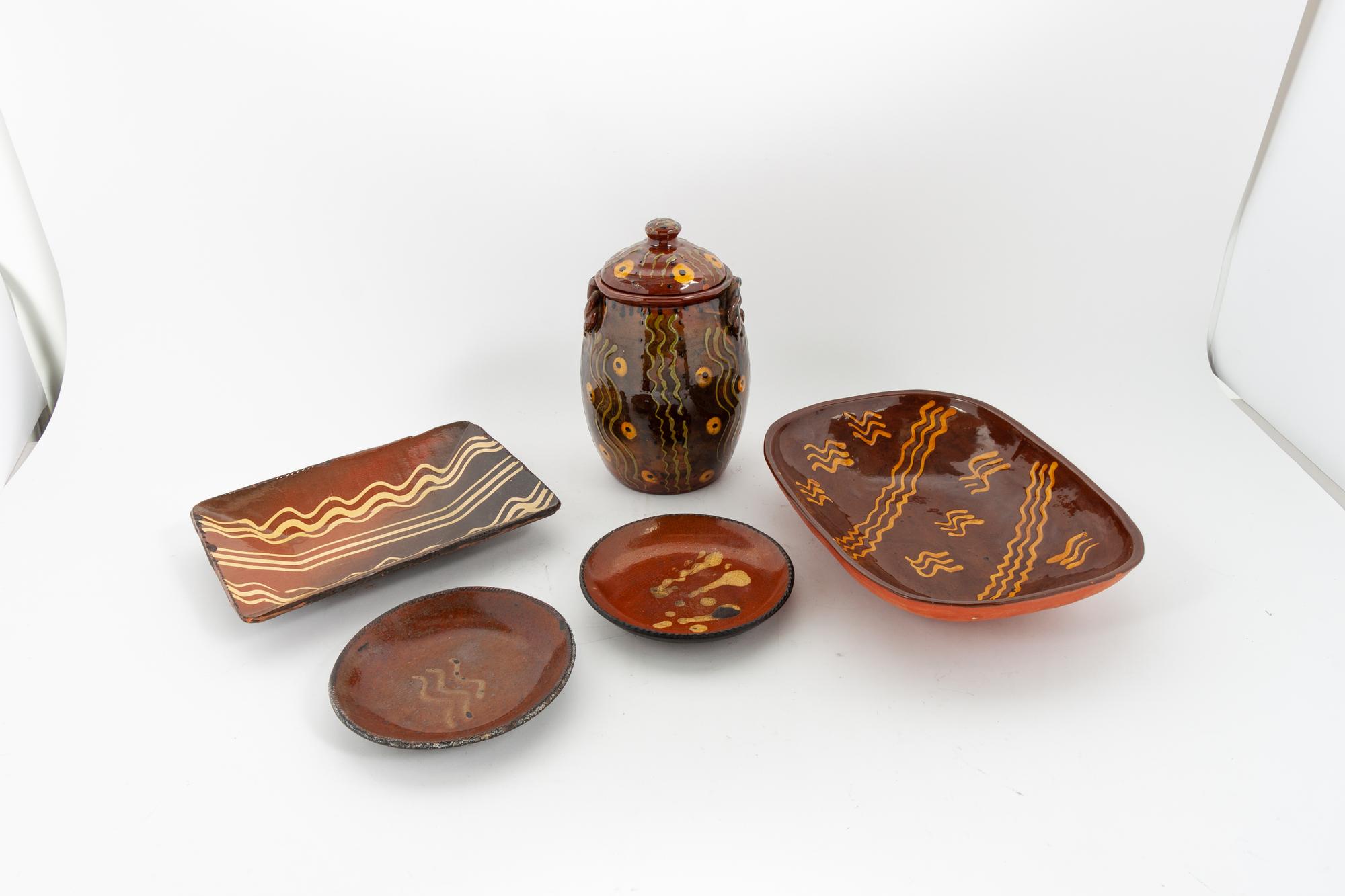 A Group of Pennsylvania Redware