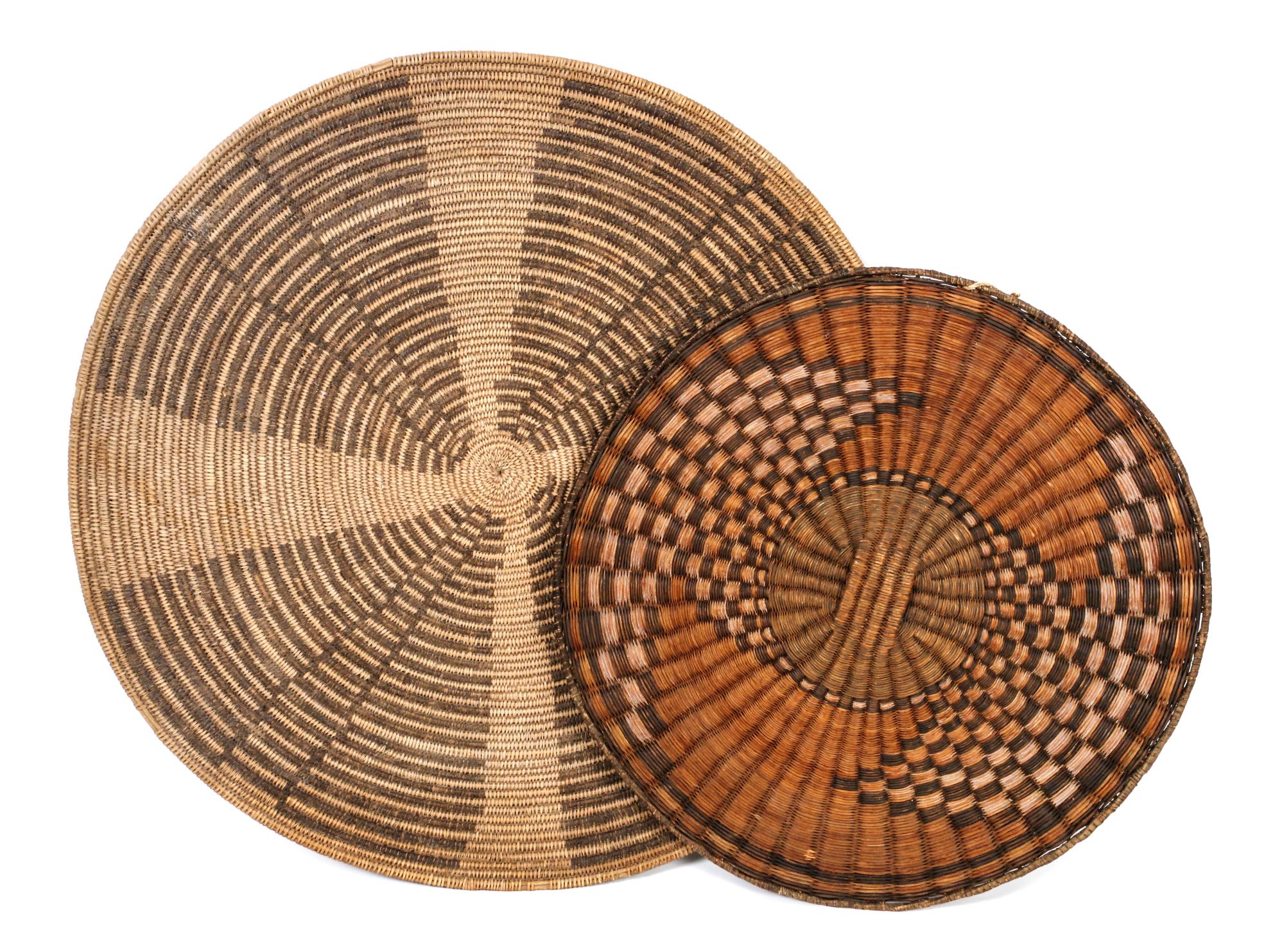 A Possible Pima Gambling Tray Diameter of first 18 1/8 inches.