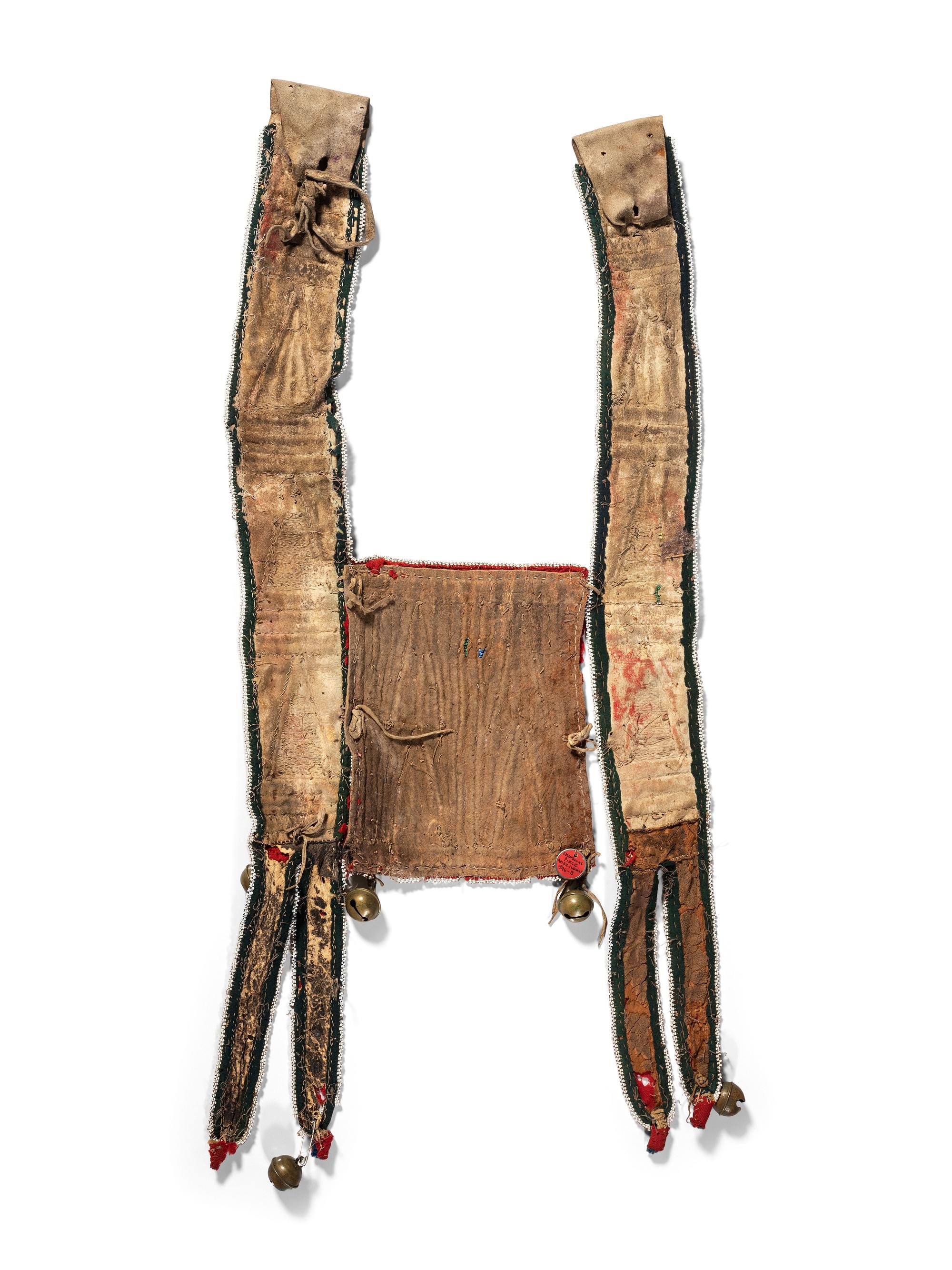 Apsáalooke [Crow] Beaded Hide Martingale