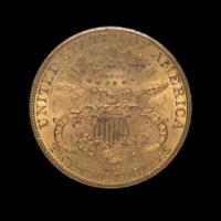 A United States 1890-CC Liberty Head $20 Gold Coin