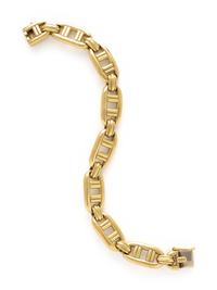KIESELSTEIN-CORD, YELLOW GOLD BRACELET