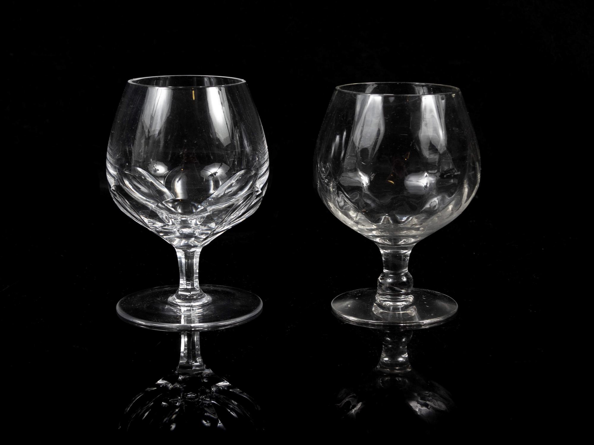 A Set of Thirteen Galway Glass Snifters