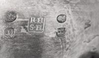 An English Silver Five-Piece Tea and Coffee Service
