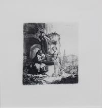 Rembrandt van Rijn, (Dutch, 1606-1669), Christ and the Woman of Samaria