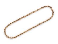 BICOLOR GOLD NECKLACE