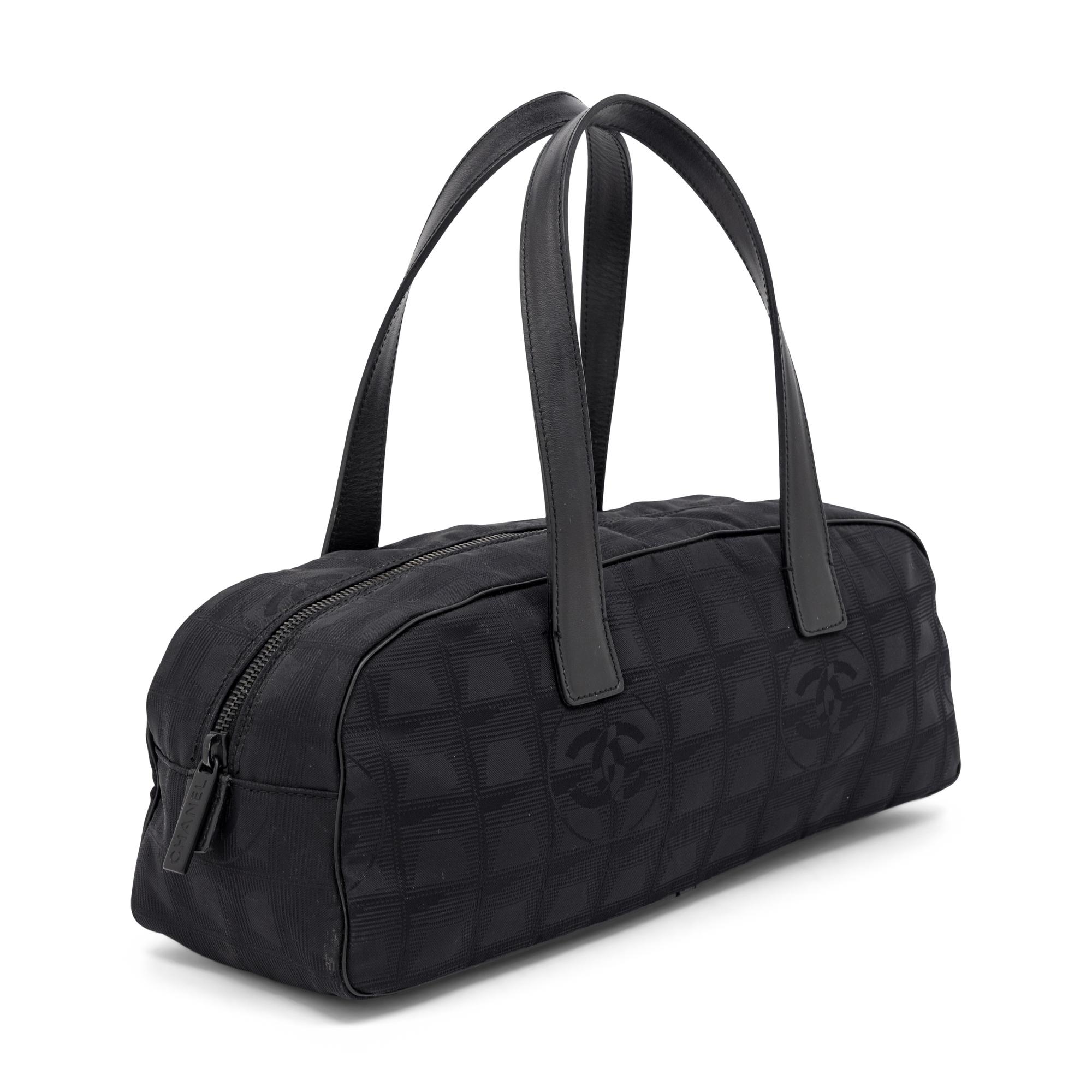 Chanel, Black Bowling Bag