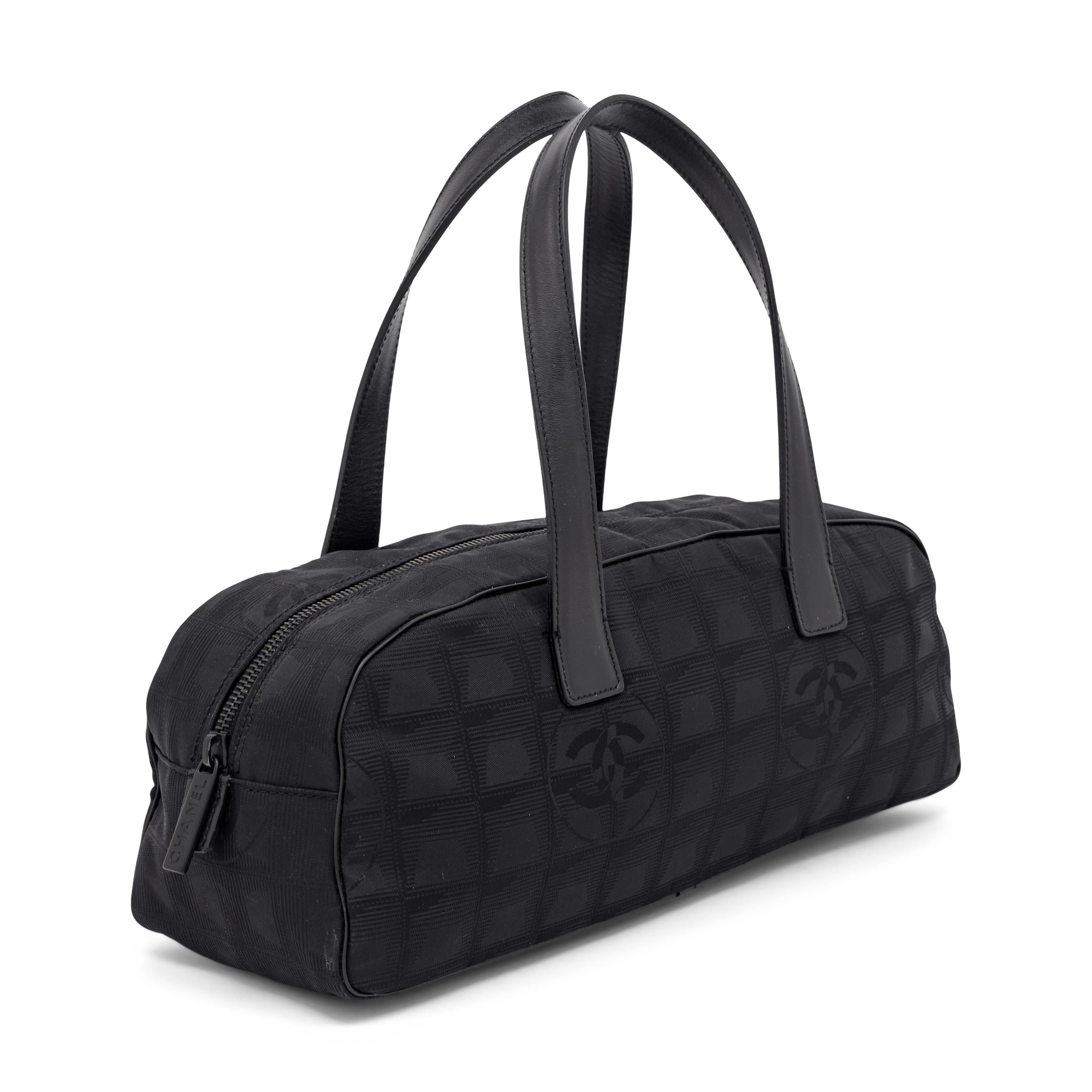 Chanel, Black Bowling Bag