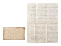 [CIVIL WAR]. DENVER, James W. (1817-1892). Autograph letter signed ("J.W. Denver") as brigadier general, describing the May 1862 siege and battle of Corinth. "Camp No. 8, near Corinth, Miss," 1 June 1862.