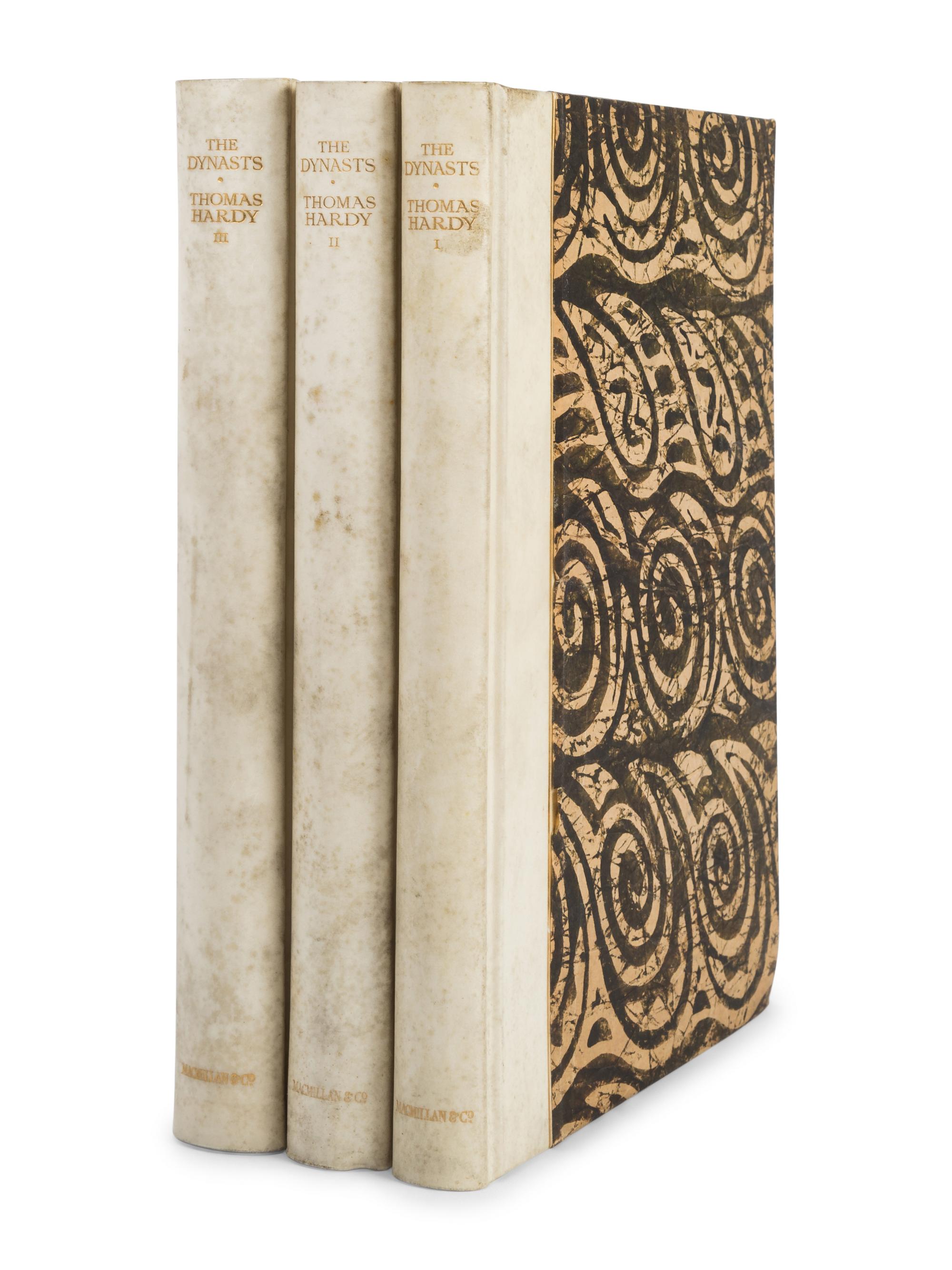 HARDY, Thomas (1840-1928). Dynasts. London: MacMillan & Co., 1927.