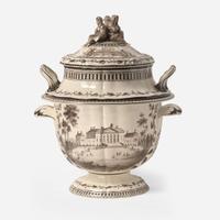A Wedgwood Queensware Reproduction Frog Service Glacier UK, 1995