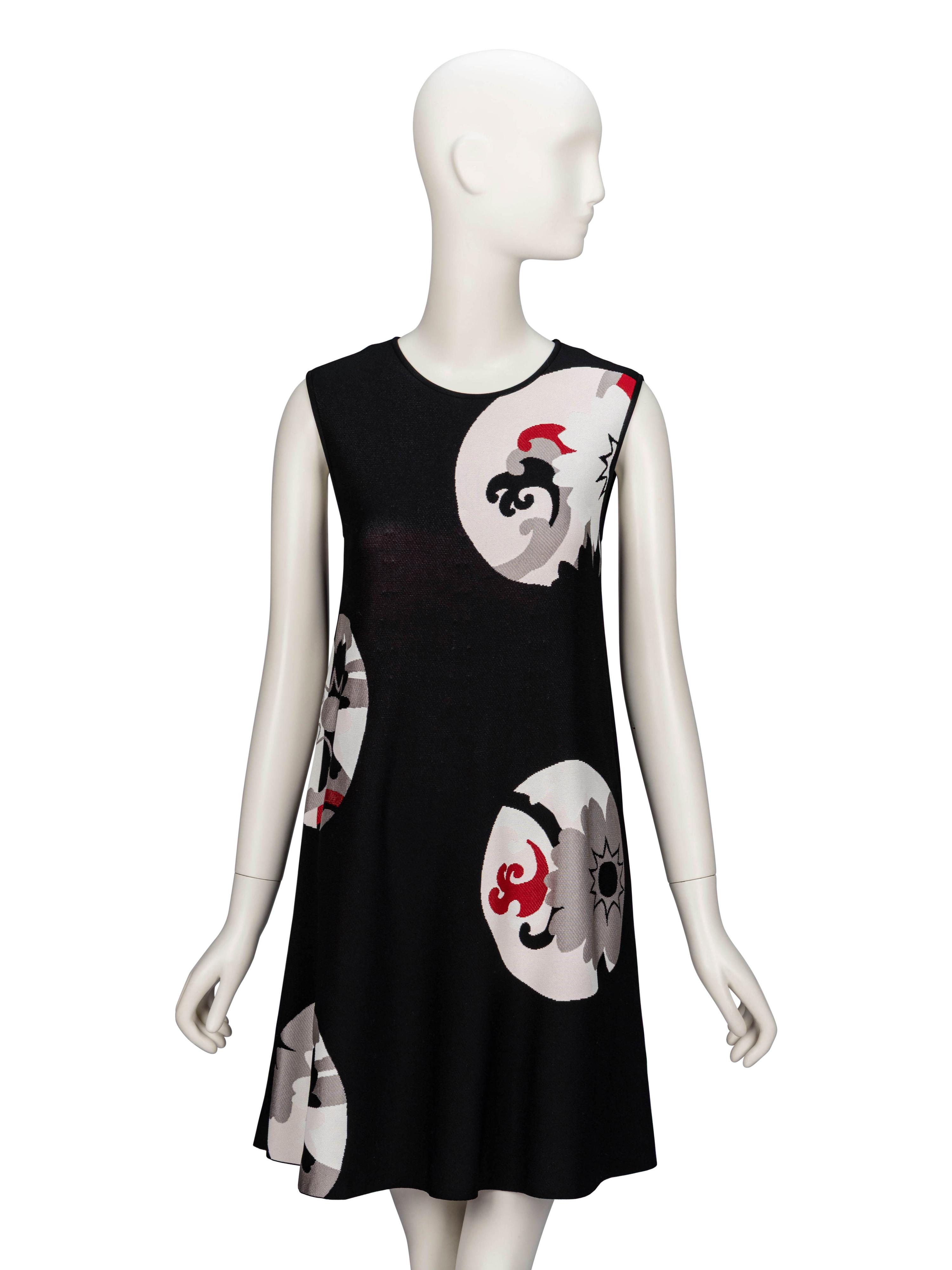 Alexander McQueen, Jacquard Knit Swing Dress