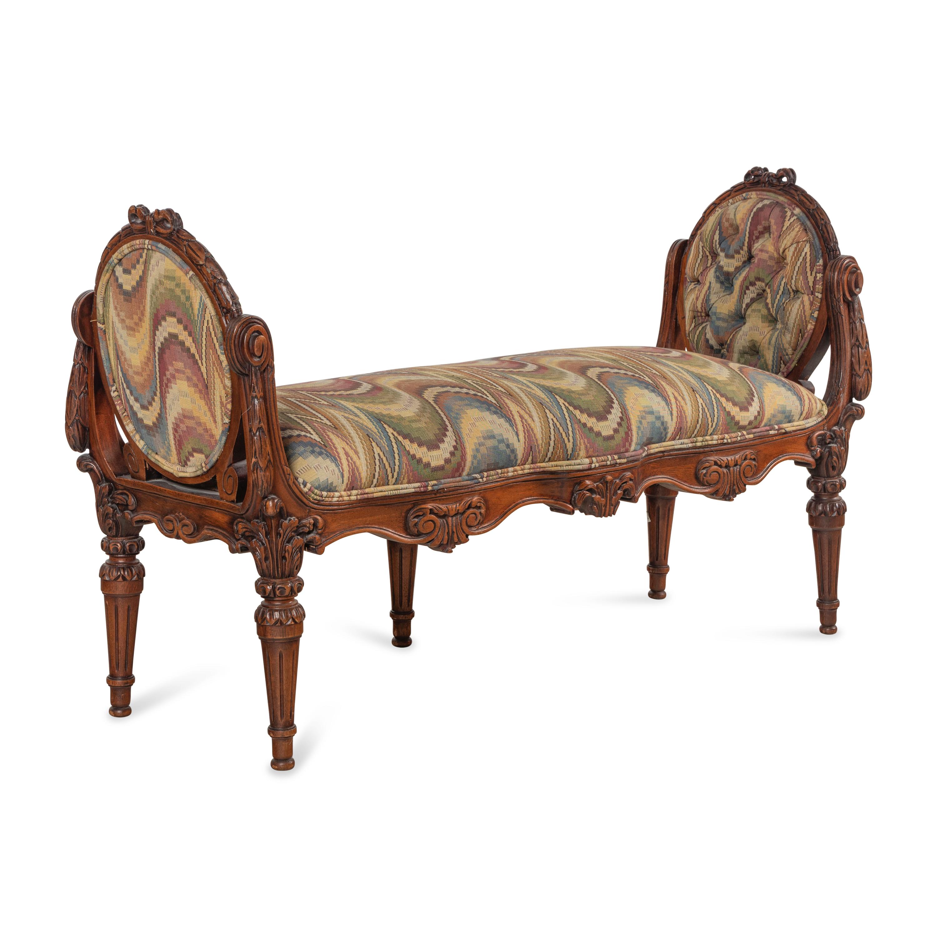 A Louis XVI Style Bench