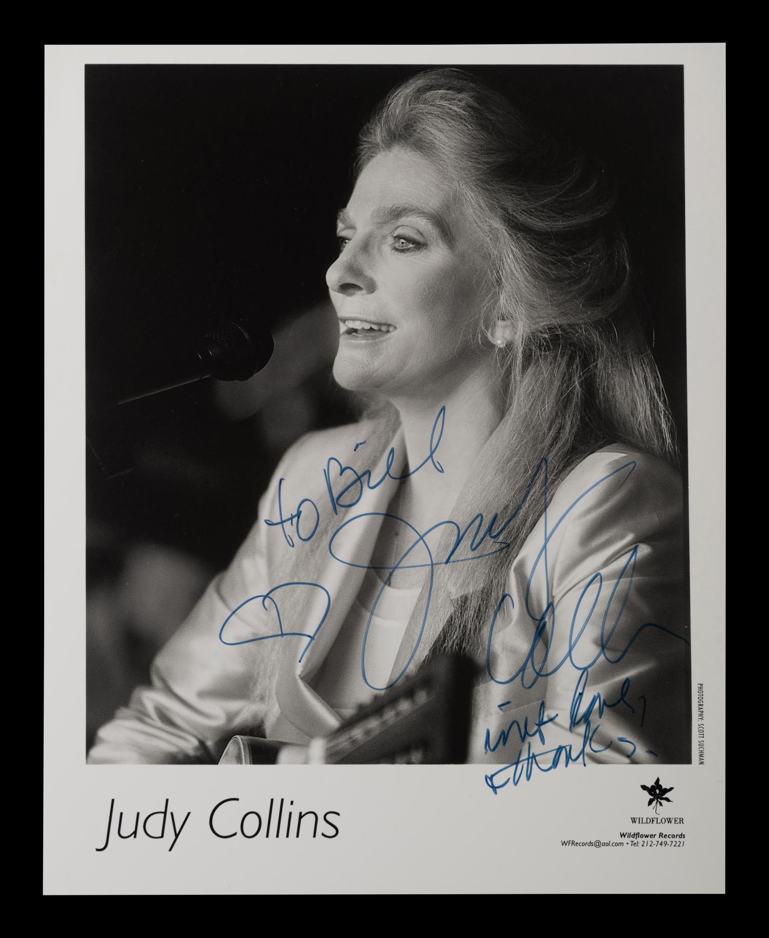 (Celebrity) A group of 10 autographed photos of musical stars, comprising: