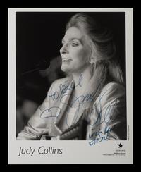 (Celebrity) A group of 10 autographed photos of musical stars, comprising: