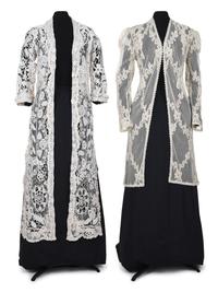 Two Edwardian Lace Jackets, Early 20th Century