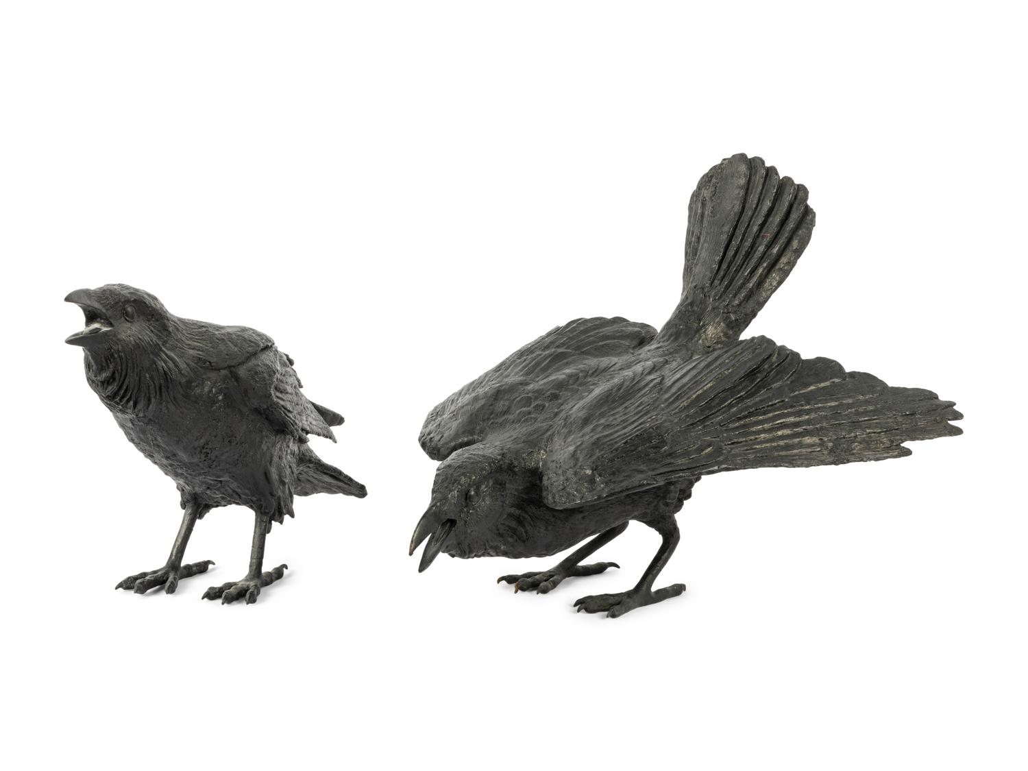 Two Works: Raven VI B , edition 48/50, and Raven XI B , edition 31/50