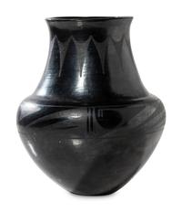 Blackware Pottery Vase