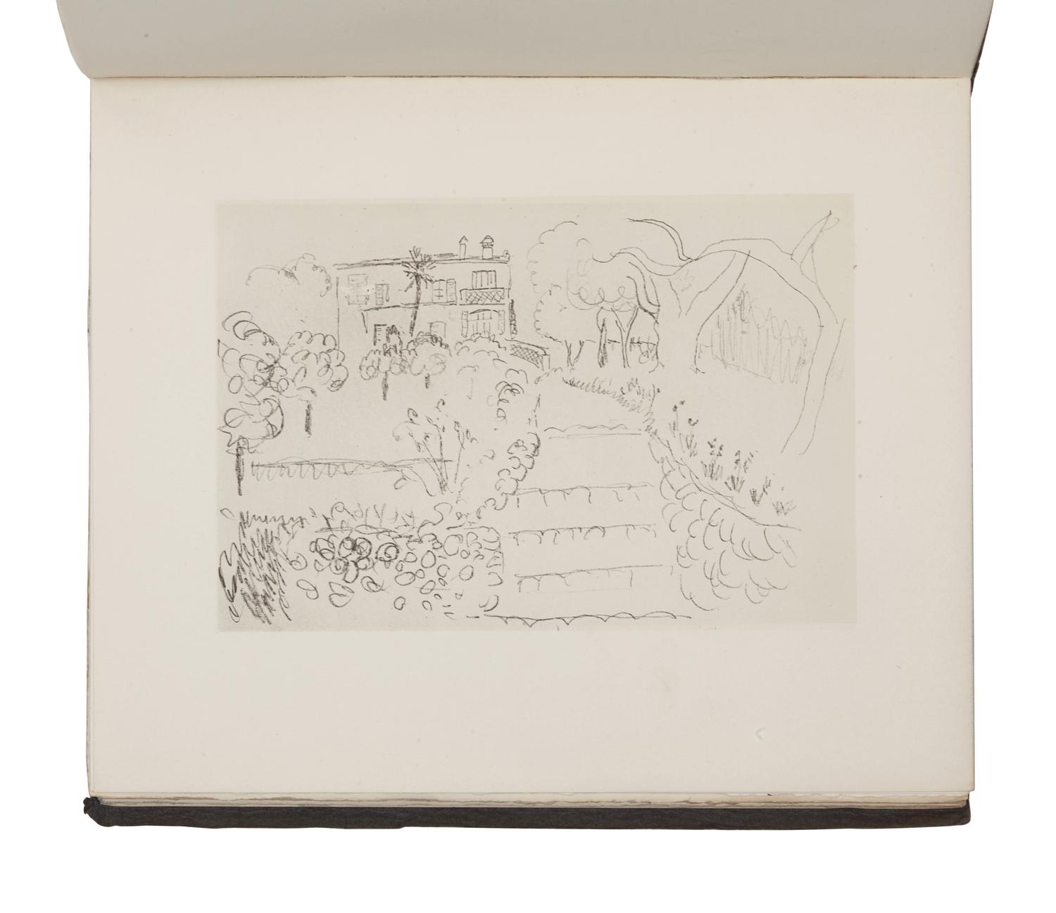 [ARTIST'S BOOK]. VLAMINCK, Maurice de (1876-1958), illustrator. DUHAMEL, Georges (1884-1966). Les Hommes abandonnés . Paris: Marcel Seheur, 1927.
