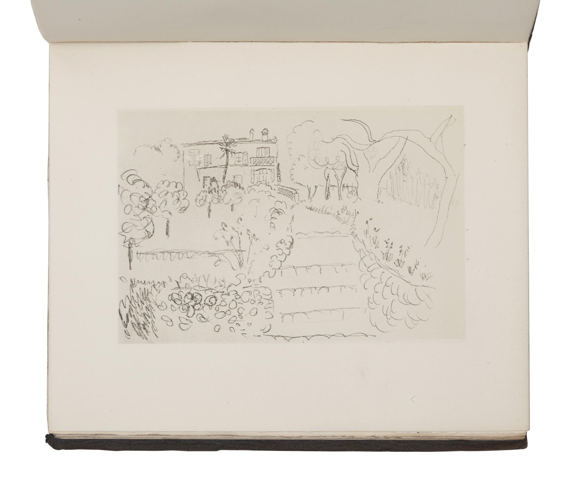 [ARTIST'S BOOK]. VLAMINCK, Maurice de (1876-1958), illustrator. DUHAMEL, Georges (1884-1966). Les Hommes abandonnés . Paris: Marcel Seheur, 1927.
