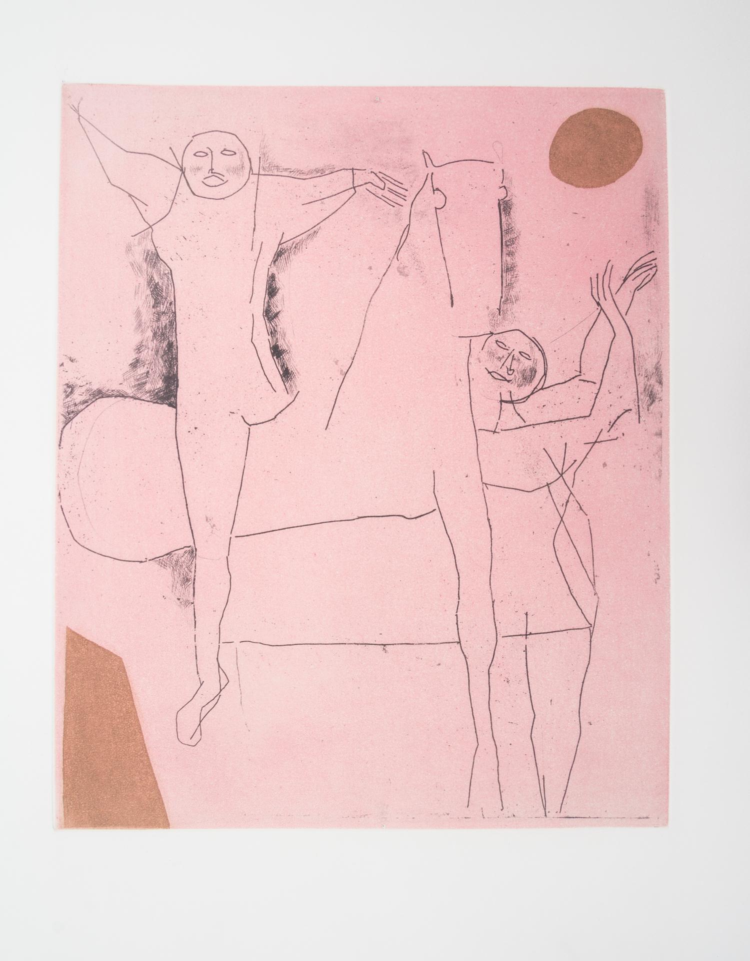 (MARINI, MARINO) MARINI, EGLE. Tout pres de Marino. Paris, 1971. Limited, signed. Set of 10 etchings.