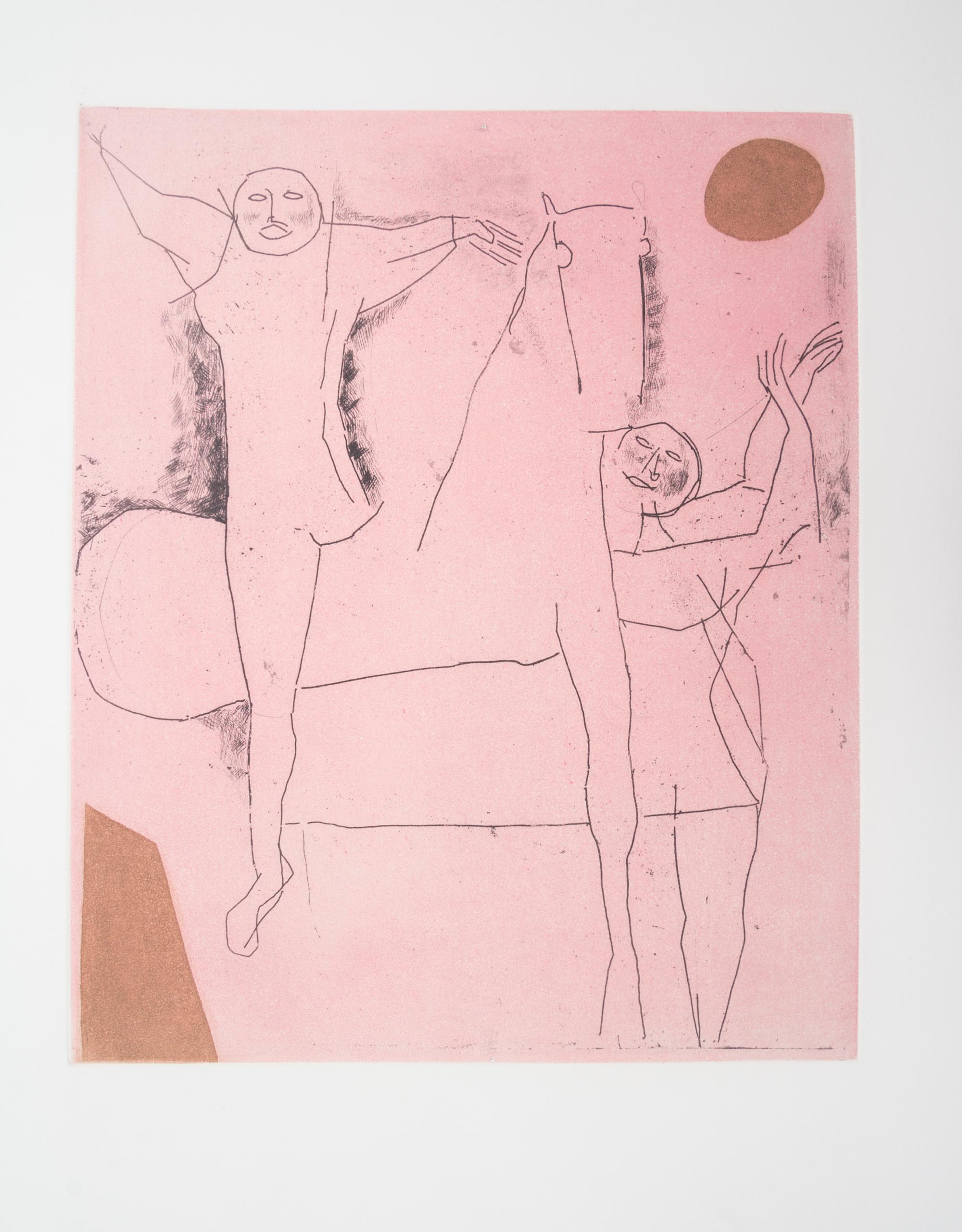 (MARINI, MARINO) MARINI, EGLE. Tout pres de Marino. Paris, 1971. Limited, signed. Set of 10 etchings.