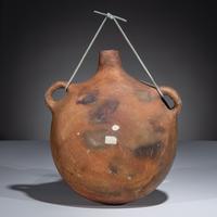 Large Hopi Pottery Canteen