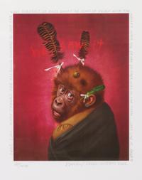 Donald Roller Wilson, (American, b. 1938), Portrait of Baby Tony, 2002