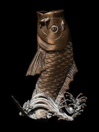 Five Japanese Carp-Form Articles