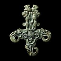 A Scythian Bronze Horse Frontlet Plaque