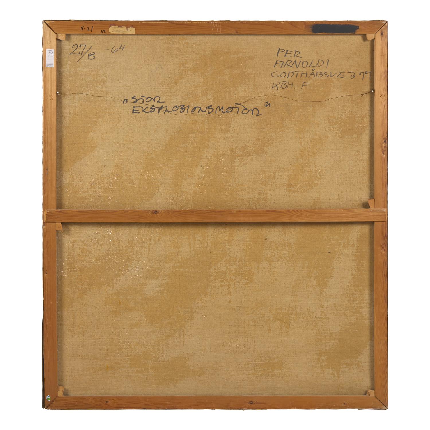 Per Arnoldi (Danish, b. 1941) — Stor eksplosionsmotor, 1964