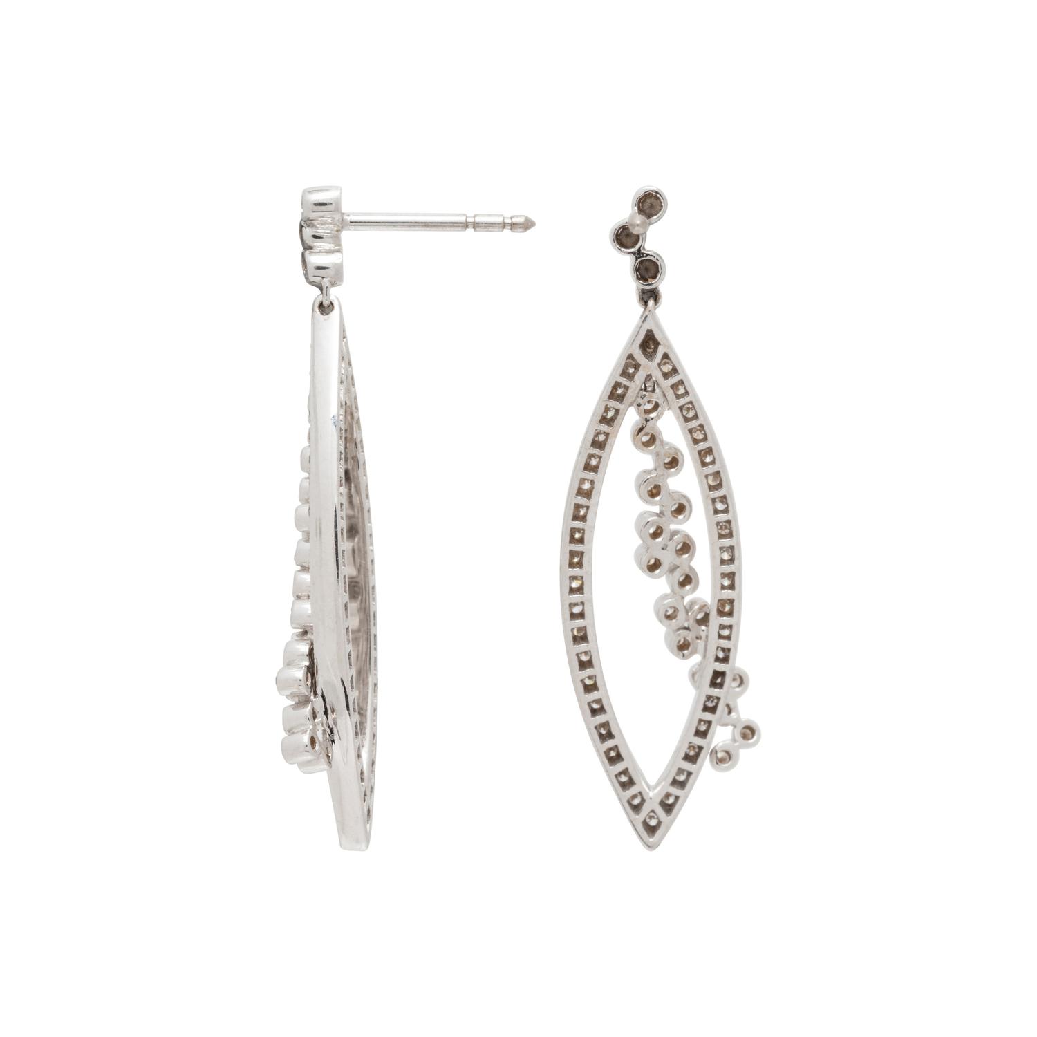DIAMOND PENDANT EARRINGS