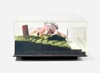 Claes Oldenburg (American, 1929-2022) - Model for Giant Ice Bag on a Corner Site-Oberlin