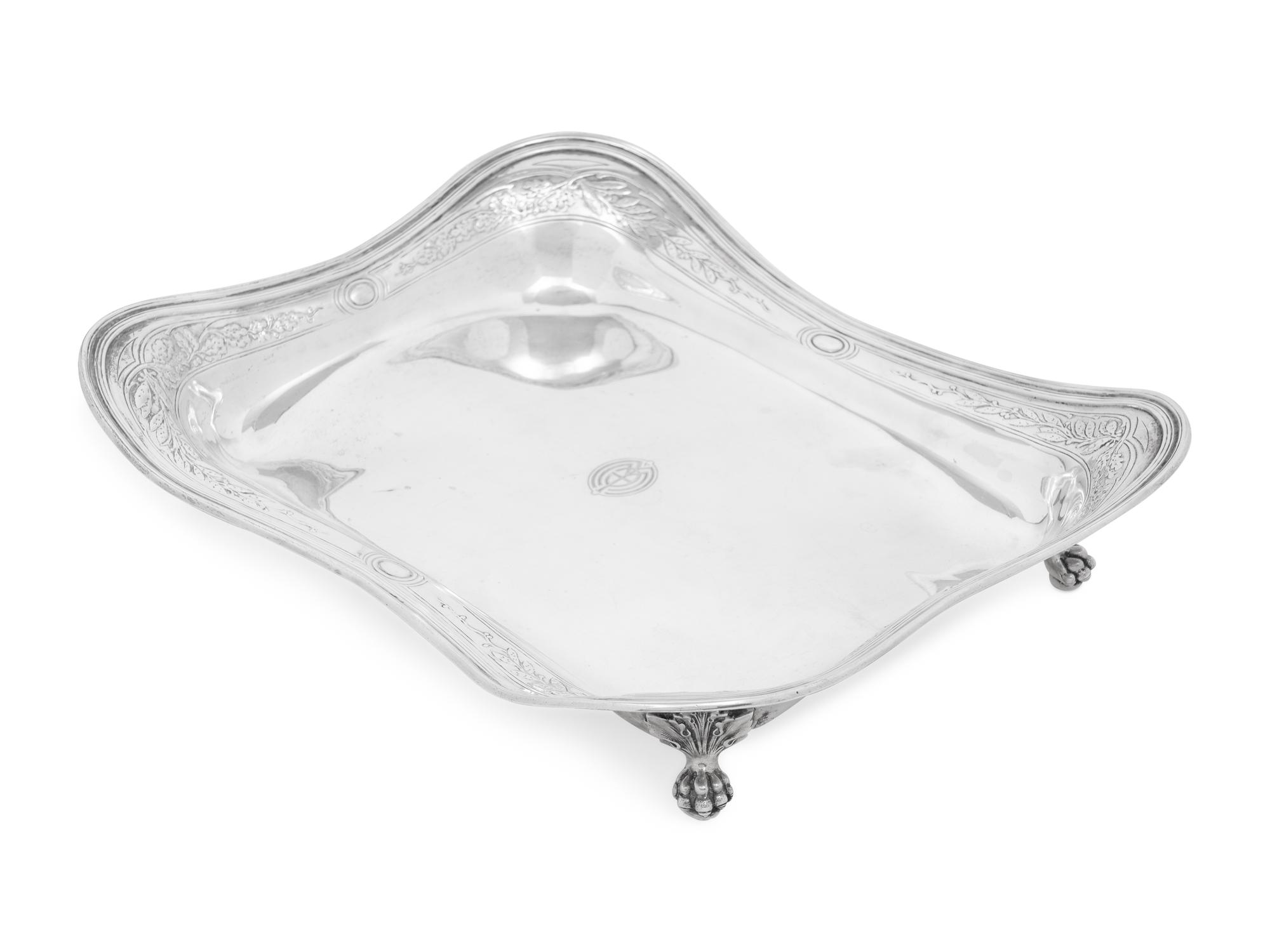 A Tiffany and Co. Silver Tray