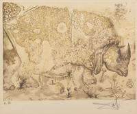 Salvador Dali, (Spanish, 1904–1989), Le Rhinoceros, 1968