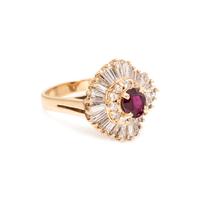 RUBY AND DIAMOND RING