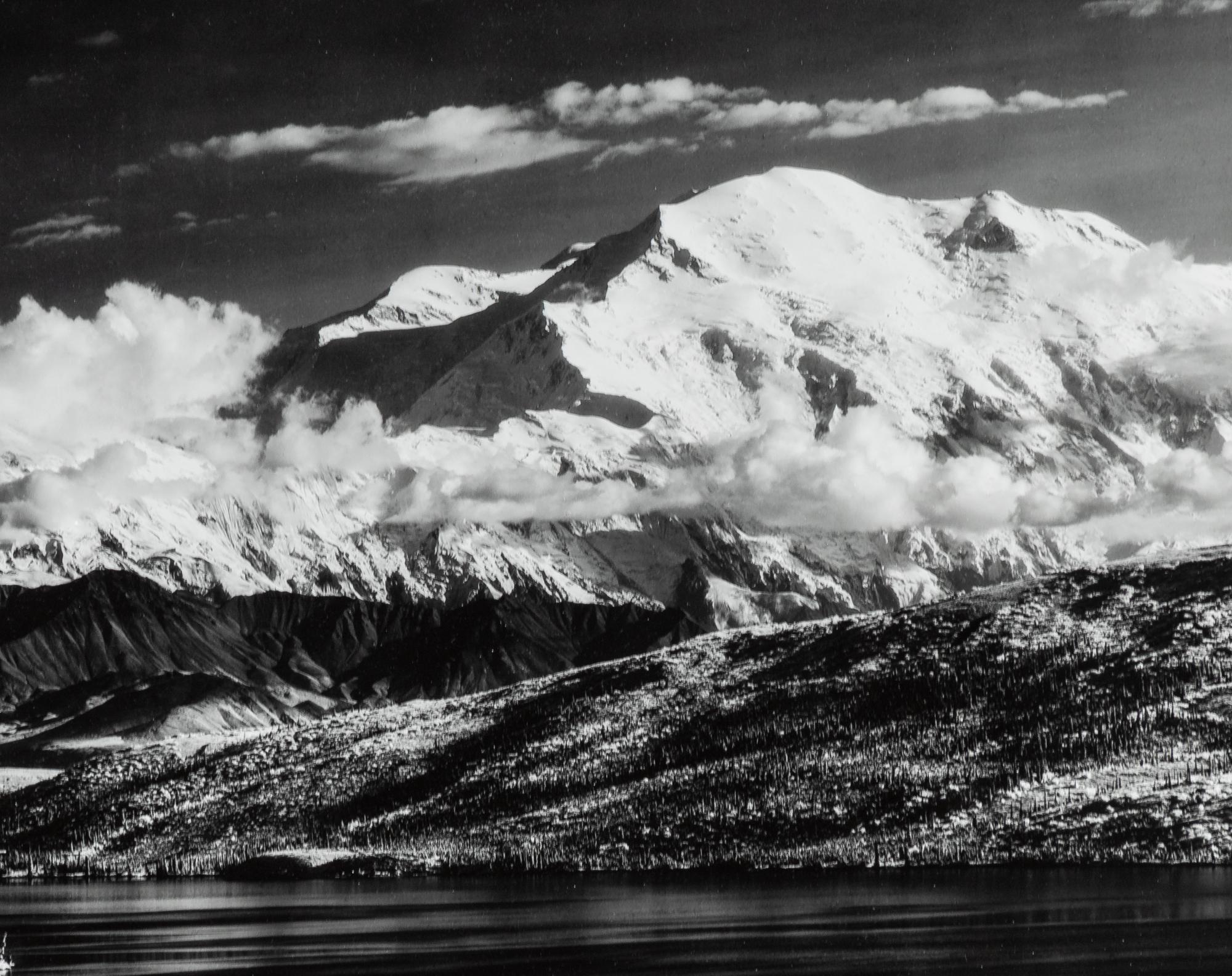 Bradford Washburn (1910-2007) Mount McKinley, Twilight over Wonder Lake, Alaska, 1953
