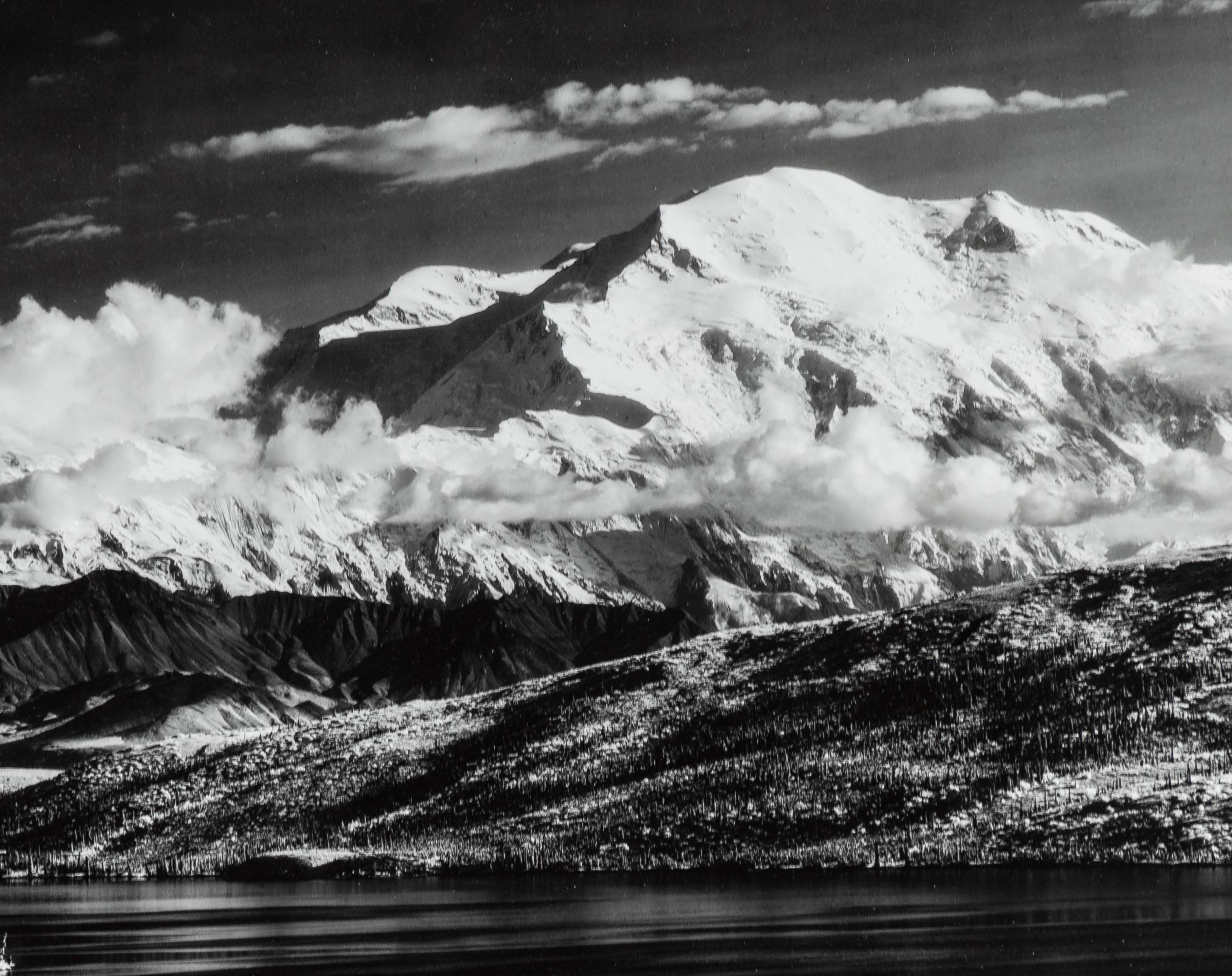 Bradford Washburn (1910-2007) Mount McKinley, Twilight over Wonder Lake, Alaska, 1953