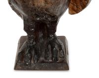 A Daum Pâte de Verre Sacre Sculpture