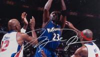 A Michael Jordan Washington Wizards Signed Autograph Photograph (Upper Deck Authenticated)