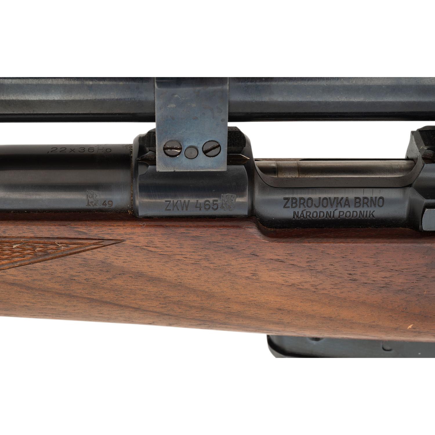 ** Brno Hornet Sporter (Model ZKW 465) with Scope