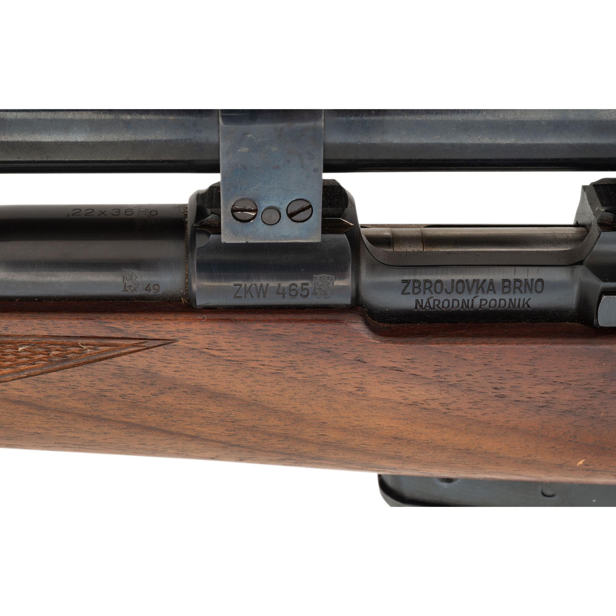 ** Brno Hornet Sporter (Model ZKW 465) with Scope