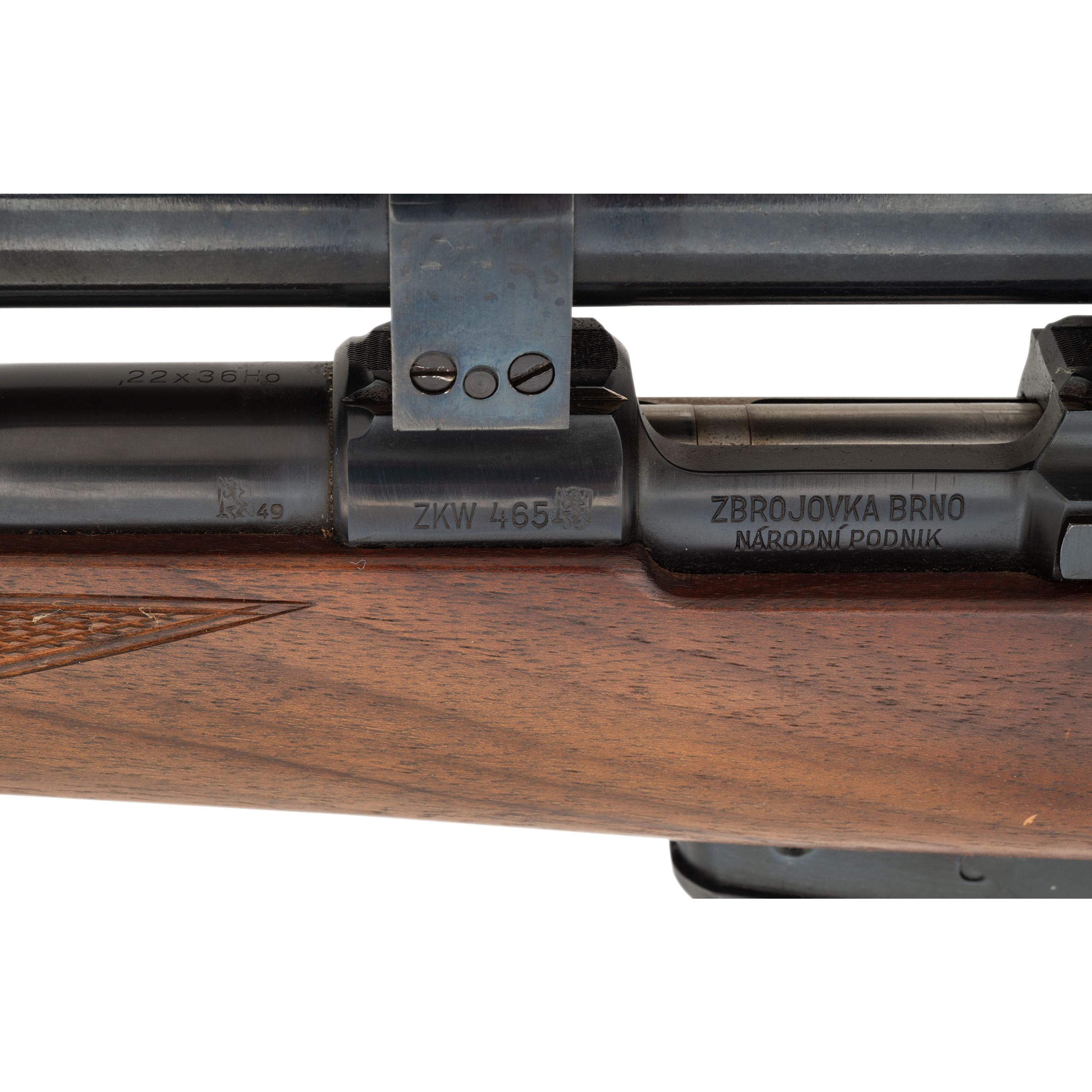 ** Brno Hornet Sporter (Model ZKW 465) with Scope