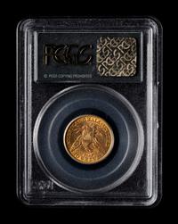 A 1901-S Liberty Head $5 Gold Coin (PCGS MS61)