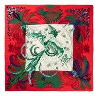 Hermès Cashmere Printed Scarf 140cm