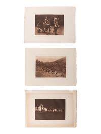 CURTIS, Edward (1868-1952), photographer. A group of 10 photogravures of Southwestern subjects.