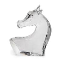 A Lalique Tete de Cheval Sculpture