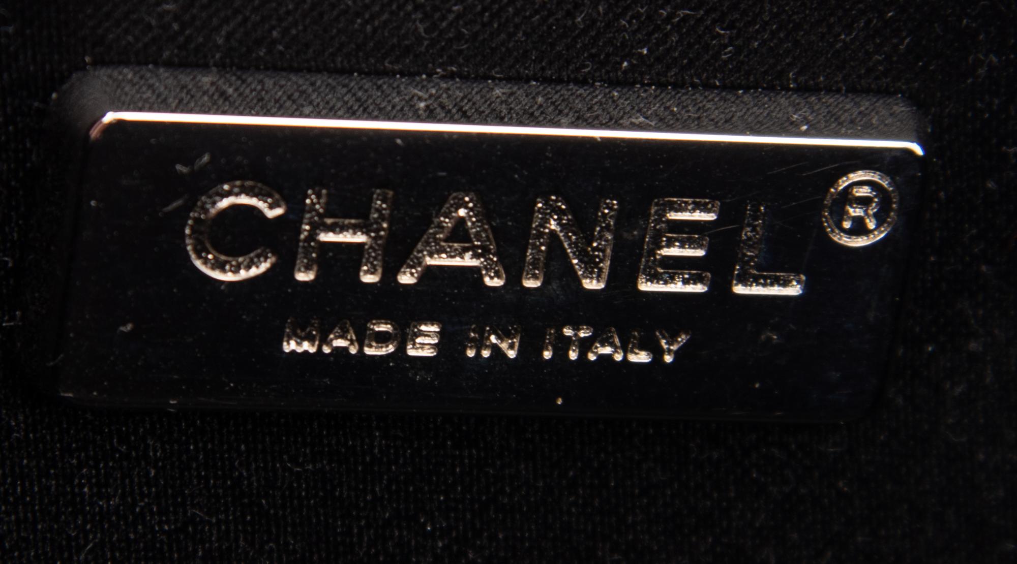Chanel Camellia and Logo Plastic Clutch, 2006-08