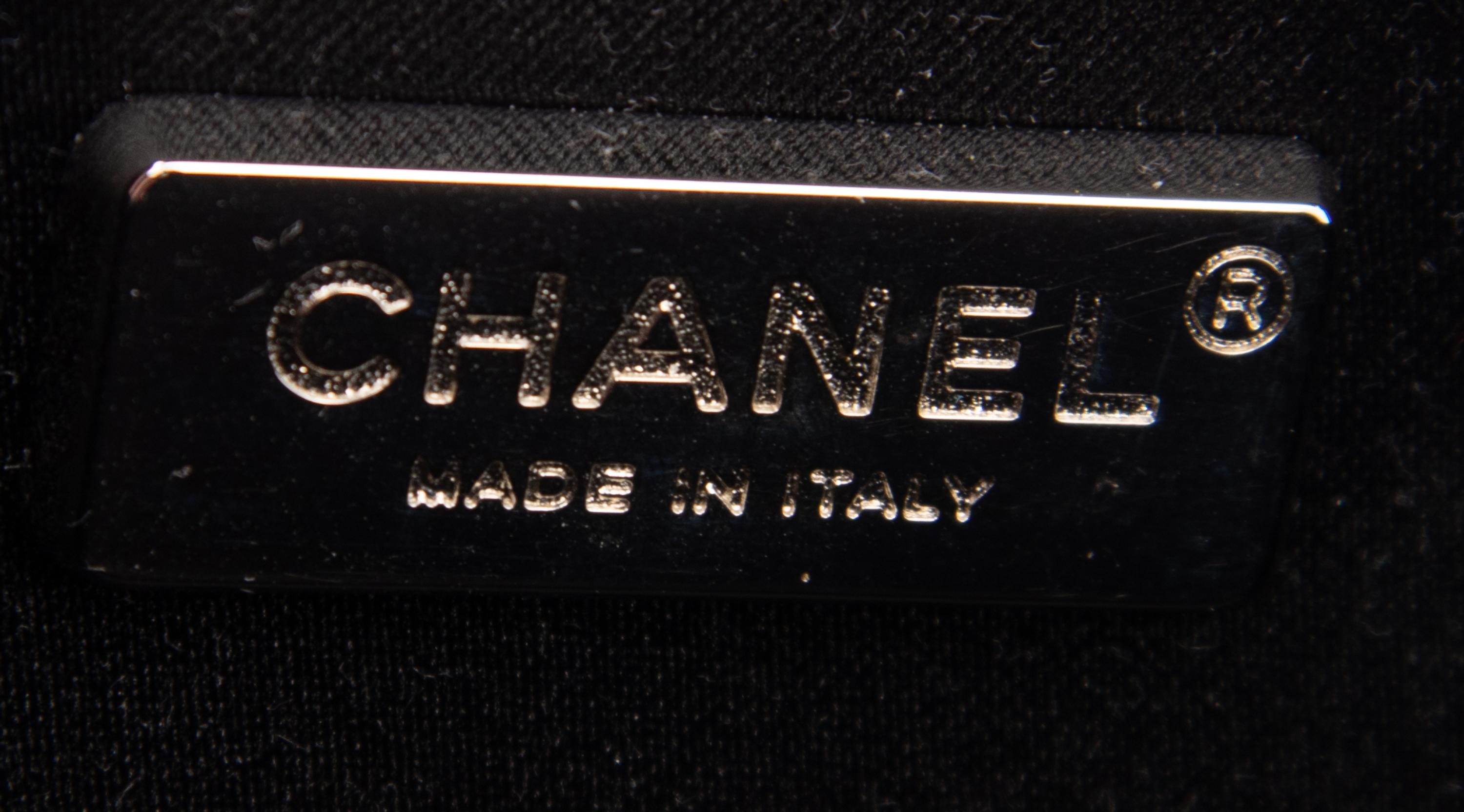Chanel Camellia and Logo Plastic Clutch, 2006-08