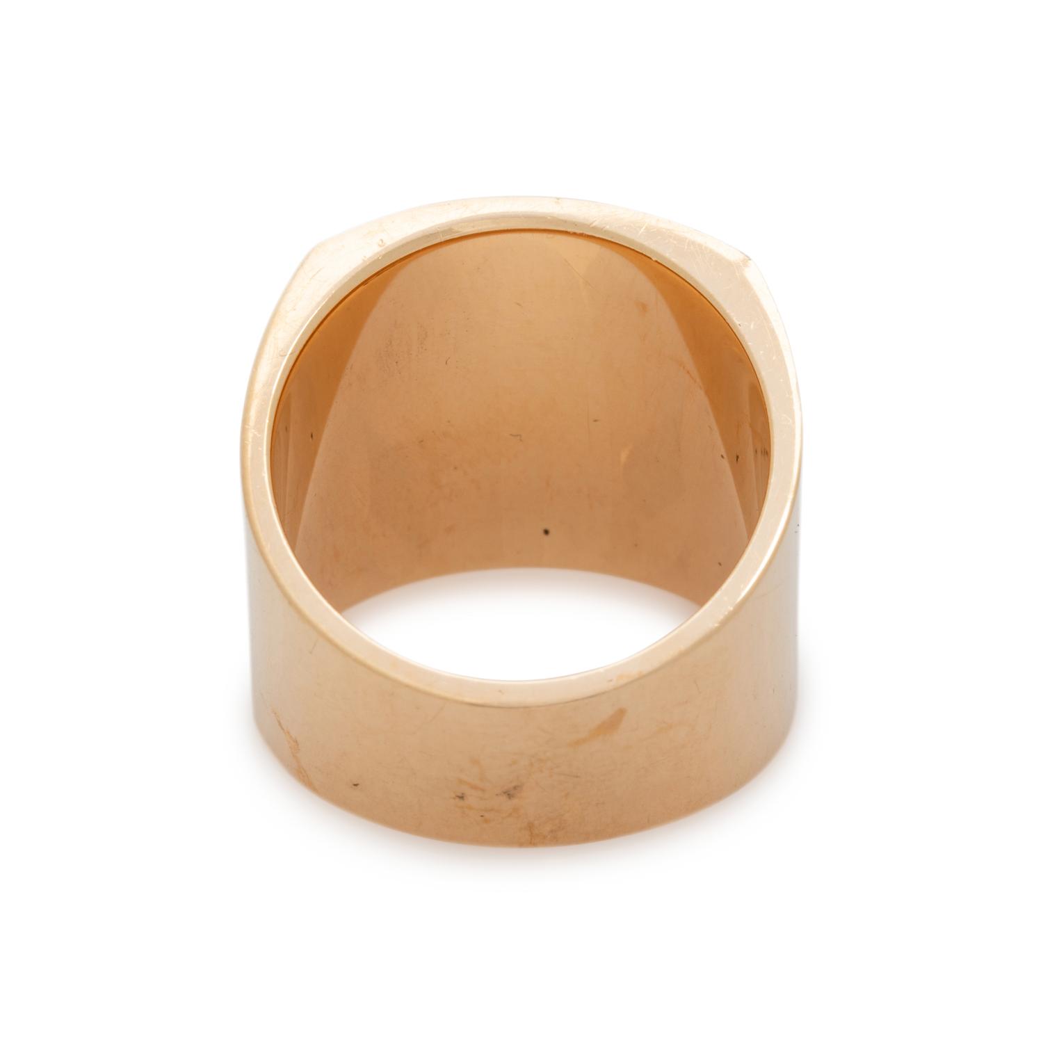 YELLOW GOLD RING