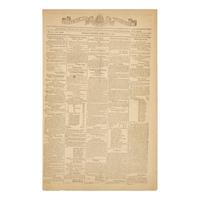 [Jackson, Andrew] Group of 2 Newspapers, Reporting on Jackson's Victory Over the British at New Orleans and His Fourth State of the Union Address